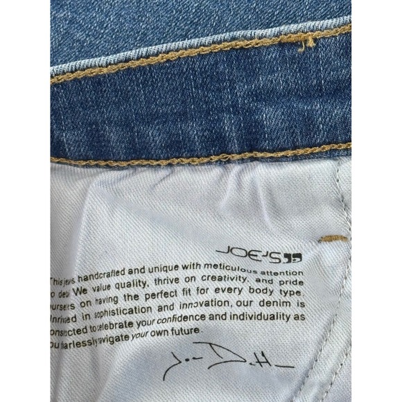 Joe's Jeans The Callie Bootcut Optimist Medium Wash Cropped Jeans Size 24 - Picture 8 of 10